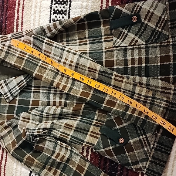 SALE ⚠️ 1970s Jennifer Gee Plaid Blazer - Picture 7 of 9
